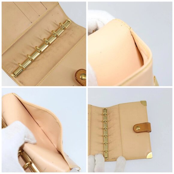 LOUIS VUITTON Multicolor Agenda PM Day Planner Cover Black R20895 LV Auth 145699 - Picture 15 of 16